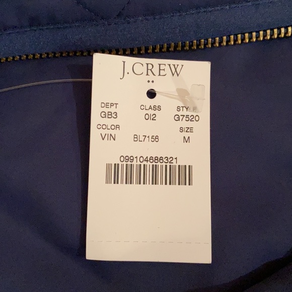 NWT J. Crew Womens Excursion Quilted Down Vest - Picture 3 of 5